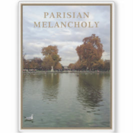 Adesivo Melancolia Parisiense