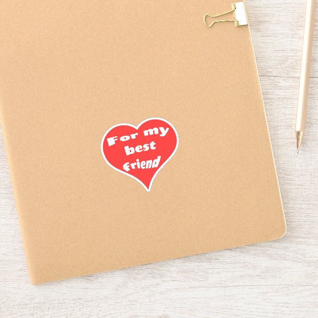 Adesivo Melhor Amigo (Notebook)