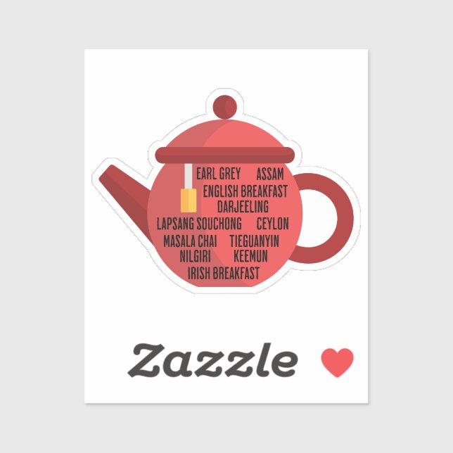 Adesivo Melhor chaleira preta (Folha)