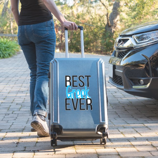 Adesivo Melhor grego nunca (Mala Insitu)