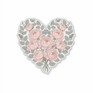 Adesivo Melhor Mamãe Buquê Floral Minimalista em Forma de 
