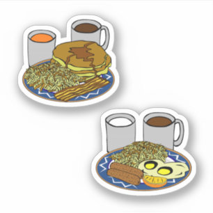 Adesivo Melhor mês do café da manhã