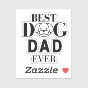 Adesivo Melhor Pai De Cão