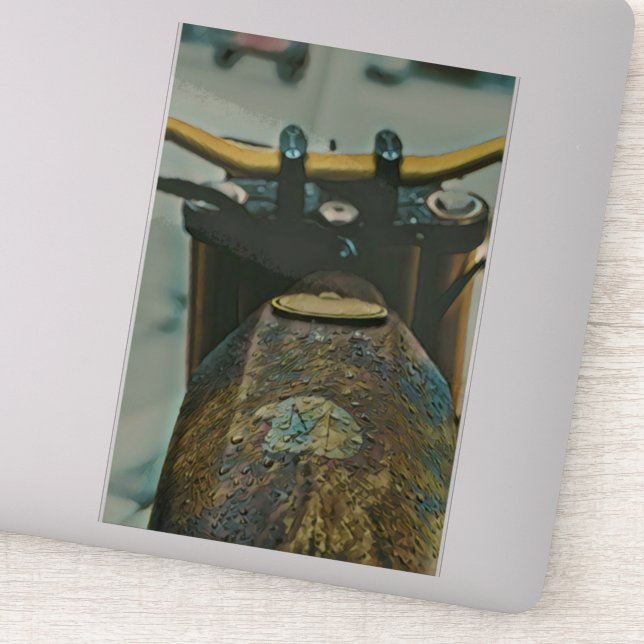 Adesivo Melhores presentes de motocicleta (Detalhe)