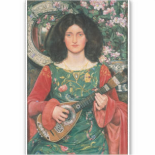 Adesivo Melody (Música), c. 1895/1897, por Kate Bunce