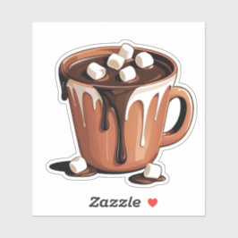 Adesivo Melting Chocolate Volcano Fantasy sticker