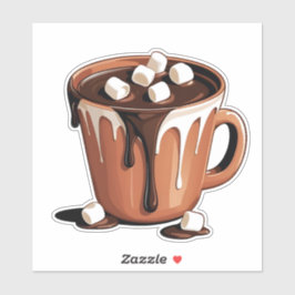 Adesivo Melting Chocolate Volcano Fantasy sticker