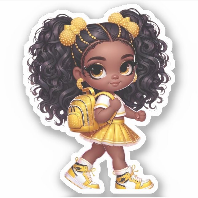 Adesivo Membro da Equipe de Saúde - Amarelo (Frente)