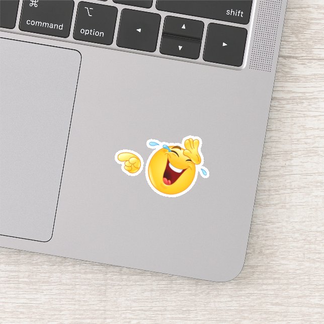 Adesivo Meme Laugh Cry Emoji Sticker (Detalhe)
