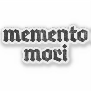 Adesivo Memento Mori
