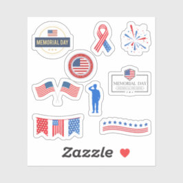 Adesivo Memorial Day Stickers