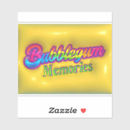 Adesivo Memórias de Bublegum