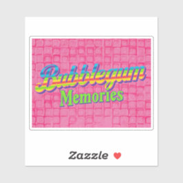 Adesivo Memórias de Bublegum