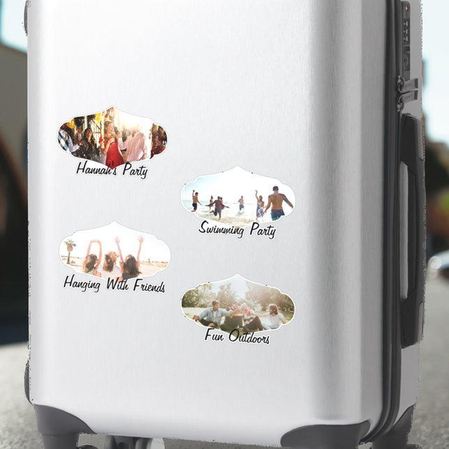 Adesivo Memórias divertidas da estrutura do rico (Criador carregado)