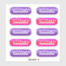 Adesivo Memory Sticker Set Magenta e Purple
