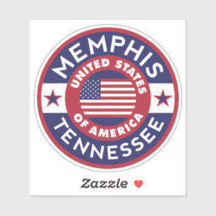 Adesivo MEMPHIS, Tennessee