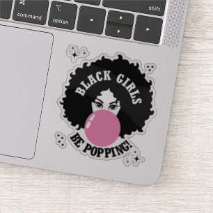 Adesivo Meninas Negras Estariam Espancando Bonitas