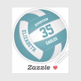 Adesivo Meninos: vôlei branca e vôlei