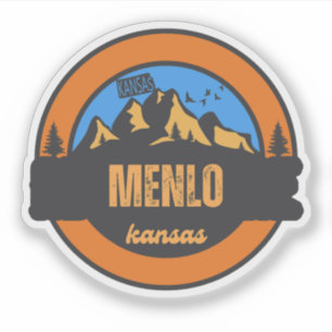 Adesivo Menlo, Kansas