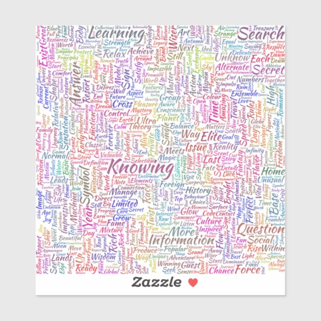 Adesivo Mensagem de MothssTexte Motif do Apêndice de Pergu (Folha)