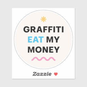 Adesivo Mensagem engraçada.