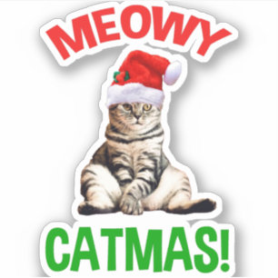 Adesivo Meowy Catmas!