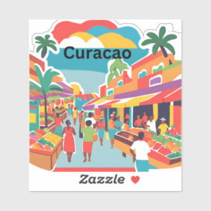Adesivo mercado de Curaçao