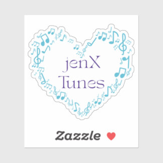 Adesivo Mercadorias Oficiais jenX Tunes