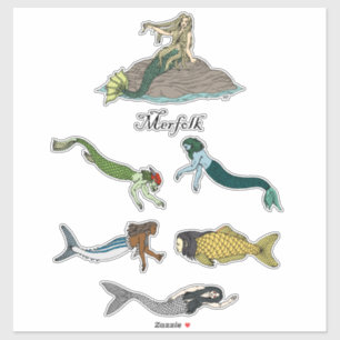 Adesivo Merfolk
