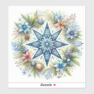 ADESIVO MERRY CHRISTMAS STAR
