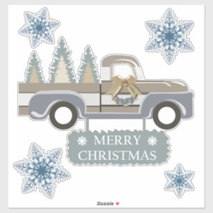 Adesivo Merry Christmas Sticker