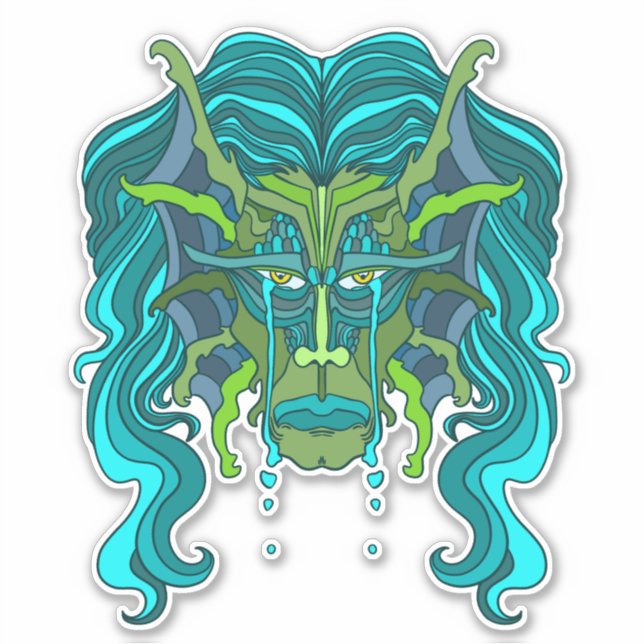 Adesivo Merulano Verde (Frente)