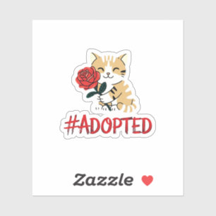 Adesivo Mês de Adoção Nacional Celebra a Consciência Famil