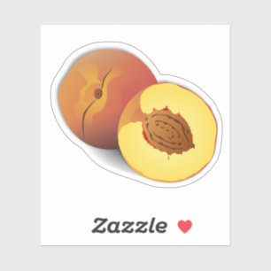 Adesivo Mês Nacional de Pêssego