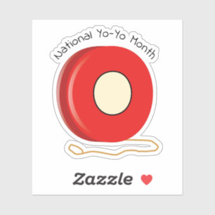 Adesivo Mês Nacional Yo-Yo
