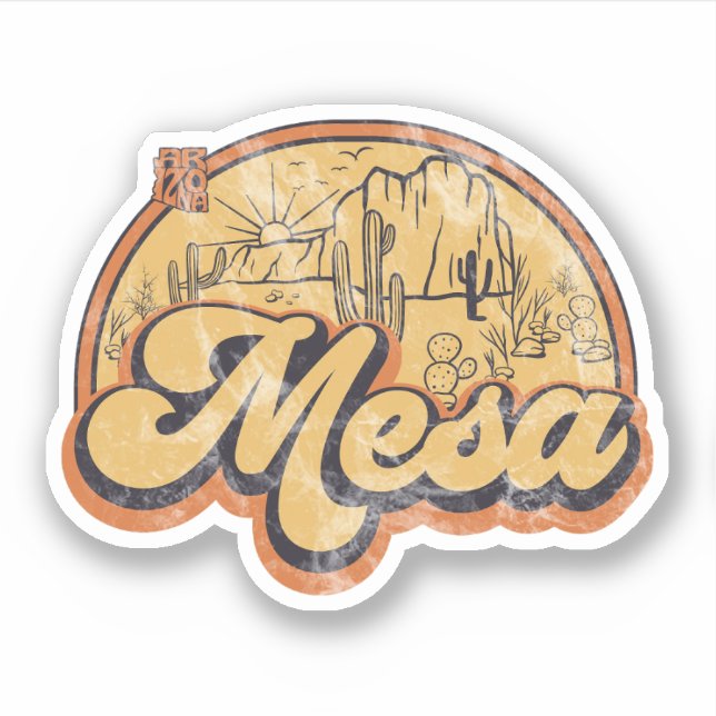 Adesivo Mesa, Arizona  (Frente)