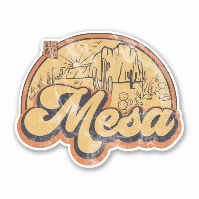 Adesivo Mesa, Arizona  (Frente)