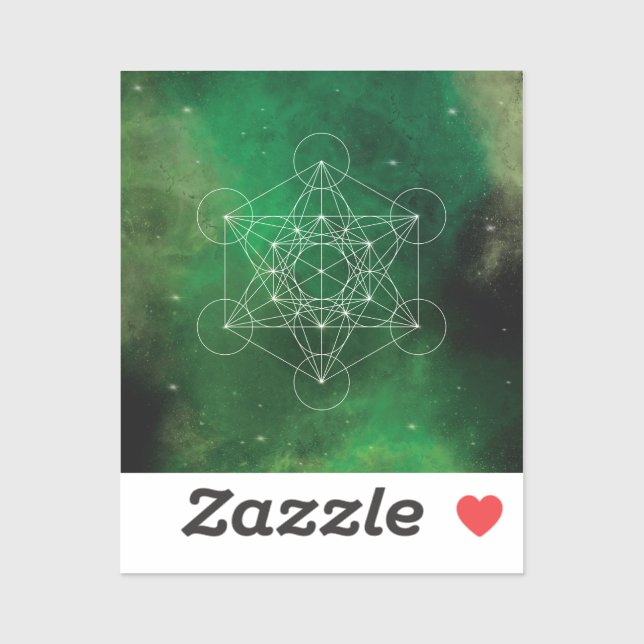 Adesivo Metatron, chakra,zen,sacred geometric, angel (Folha)