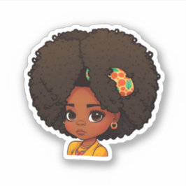 Adesivo Meu Cabelo Natural - Presente Afrocentrico