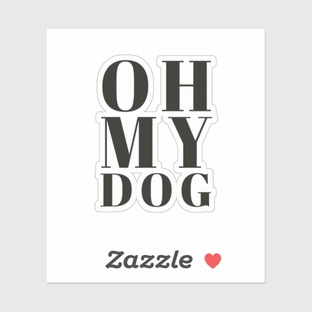 Adesivo Meu Cachorro (Folha)