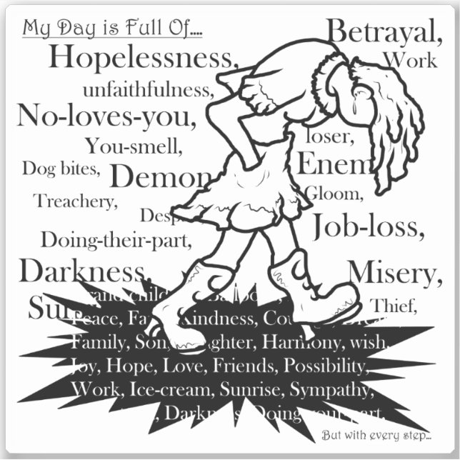 Adesivo Meu Caminho É Meu4 (Frente)