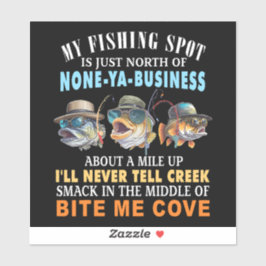 ADESIVO MEU LOCAL DE PESCA