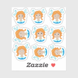 Adesivo Meus Sentimentos Emoções Gráfico Raparigas