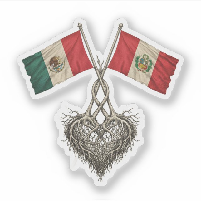Adesivo Mexicano-Peruano (Frente)