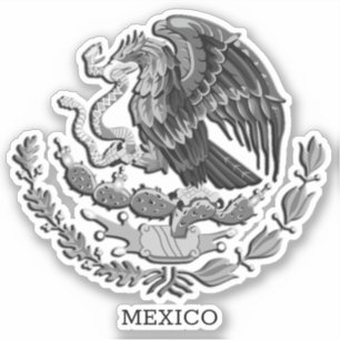 Adesivo México & Águia, Bandeira do México