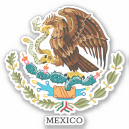 Adesivo México & Águia, Bandeira do México