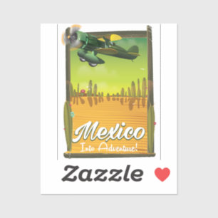Adesivo México na aventura!