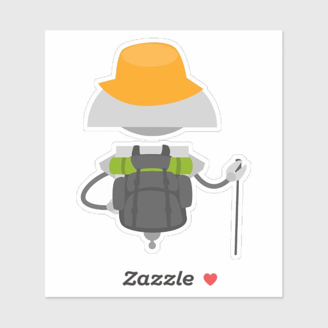 Adesivo Mia caminhando (Folha)