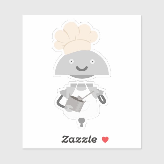 Adesivo Mia chef (Folha)