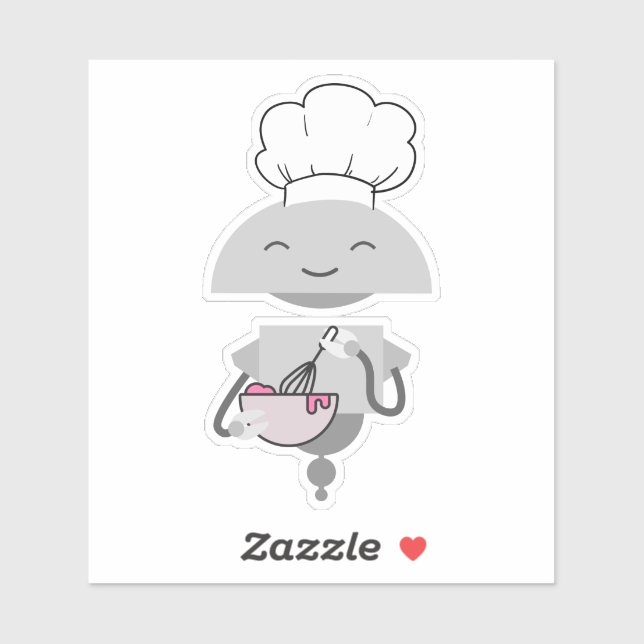 Adesivo Mia chef (Folha)